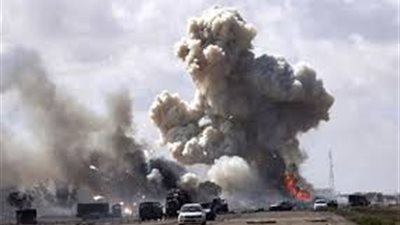 طيران حربي يقصف مواقع في سرايا بنغازي بالجفرة غرب ليبيا
