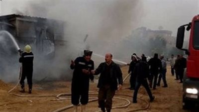 ماس كهربائي يتسبب في حريقين منفصلين بالشرقية