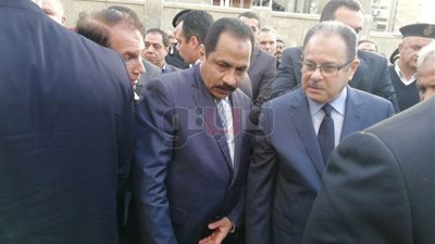 وزير الداخلية ومدير أمن الإسكندرية يتفقدان الشوارع عقب محاولة الاغتيال (صور)