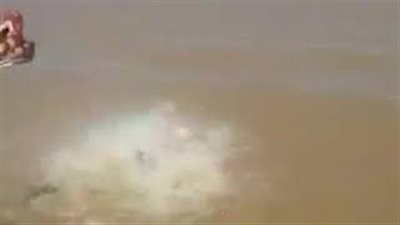 مشهد مثير لعجوز يطعم أسماك البيرانا المتوحشة (فيديو)