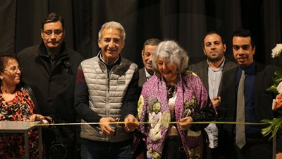 افتتاح معرض «طريق مقدس» في ساقية الصاوي (صور)