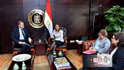 وزيرة الاستثمار تلتقي المنسق المقيم للأمم المتحدة