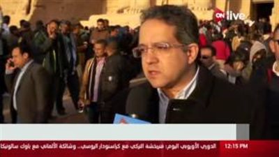 «الآثار»: 4 آلاف سائح شاهدوا تعامد الشمس على رمسيس الثاني