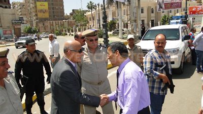 بالصور.. مدير أمن البحيرة يتفقد الحالة الأمنية بدمنهور