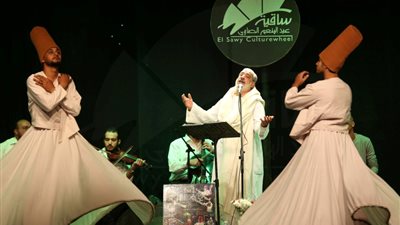 «المولوية المصرية» تبدع في ساقية الصاوي