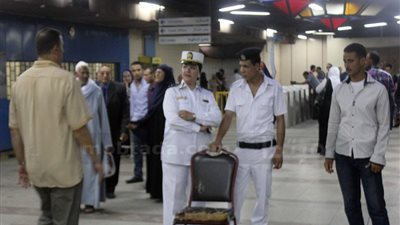 «شرطة النقل»: استمرار الإجراءات الأمنية المشددة بالمترو والسكك الحديدية