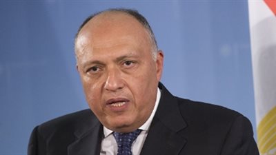 وزير الخارجية يصل القاهرة قادما من الرياض