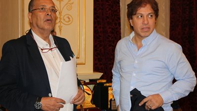 بالصور.. العامري فاروق وناجي وكسبة بحفل افطار الجبلاية