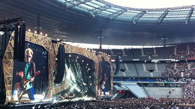 40 ألف متفرج في حفل فريق «رولينج ستونز» بفرنسا