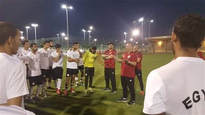 المنتخب الأوليمبي يختتم استعداداته لوديته الثانية أمام السعودية