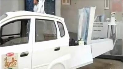 بالصور.. صانع الهليكوبتر بالدقهلية: «هتطير خلال أسبوع»