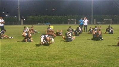 الإنتاج الحربي يتدرب على ملعب السلام استعدادا للدوري الممتاز