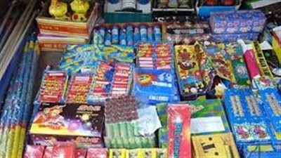 ضبط 115 ألف قطعة ألعاب نارية قبل ترويجها في العيد بالمحافظات