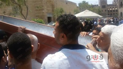 بالصور.. تشييع جثمان الشيخ محمد الراوي من الجامع الأزهر