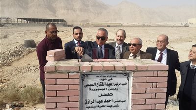 وضع حجر أساس مصنع لـ«ألواح الألومنيوم» باستثمارات 200 مليون جنيه