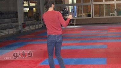 بالصور.. الدولي للتايكوندو يعد فيلما تسجيليا عن هداية ملاك