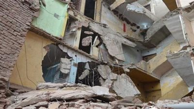 مصرع أم و3 أبناء في انهيار عقار بالشرابية