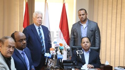 مرتضى منصور يشكر وزير المالية