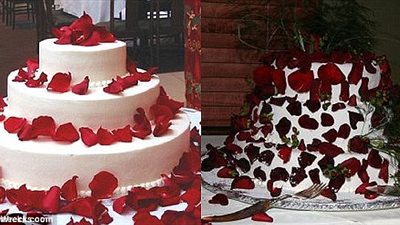 بالصور.. أفشل كعكات الزفاف المقلدة عبر الإنترنت
