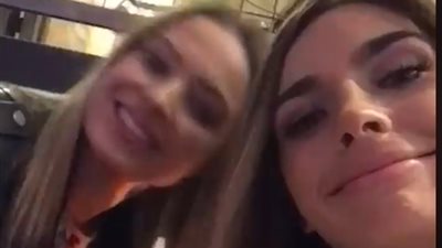 احتراق شعر امرأة بسبب صورة سيلفي (فيديو)