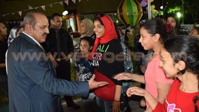 بالصور.. «الأوليمبية المصرية» تحتفل بيوم اليتيم في استاد القاهرة