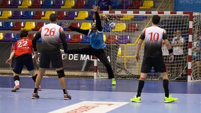 بالصور.. منتخب اليد يفوز على رومانيا في بطولة العالم للجامعات