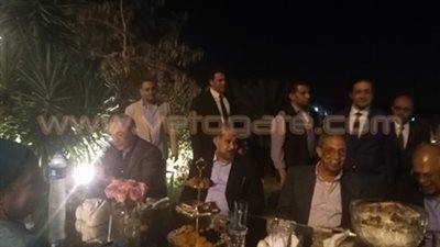 بالصور.. عصام خليل وقيادات «المصريين الأحرار» بسحور «عابد»
