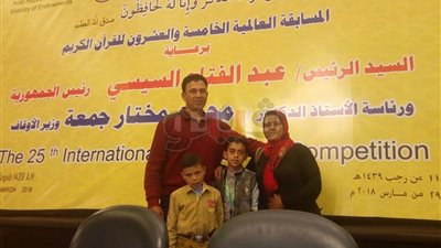 نصر محمد.. أصغر مشارك في المسابقة العالمية لحفظ القرآن (صور)