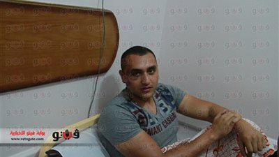 بالصور..سينمائيون يزورون مصابي حادث 