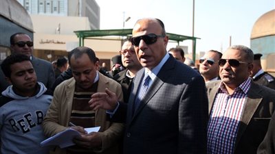 مساعد وزير الداخلية لشرطة النقل يتابع إجراءات تأمين المترو