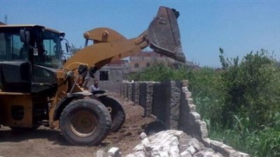 ضبط مئات المخالفات وإزالة تعديات في حملة بدوائر أقسام شمال الجيزة