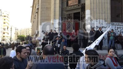 بالصور.. الإفراج عن عضو الجبهة الديمقراطية بالشرقية بعد الاعتصام أمام دار القضاء