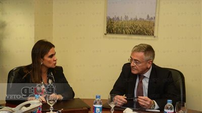 سحر نصر تبحث مع السفير الألمانى سبل التعاون في مجالات التنمية