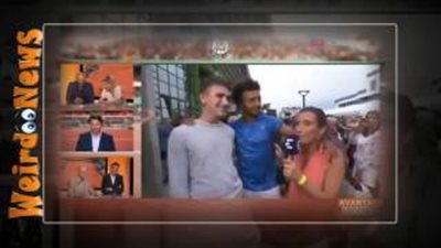 بالفيديو.. لاعب من أصول عربية يتحرش بمذيعة على الهواء