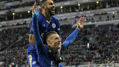 محرز وفاردي يقودان هجوم ليستر سيتي أمام إشبيلية بدوري الأبطال