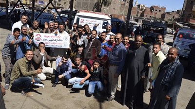 جولات لاتحاد شباب أسيوط لدعم المشاركة في الانتخابات (صور)