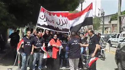 مسيرة تجوب شوارع أسيوط لحث المواطنين على المشاركة في الانتخابات