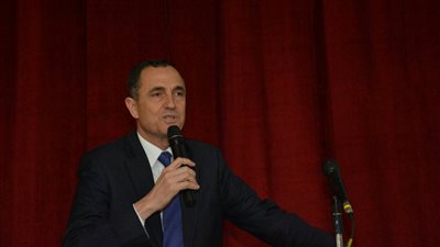 أحمد الجيوشى يتفقد المدرسة الفنية لترميم الآثار بمدينة نصر