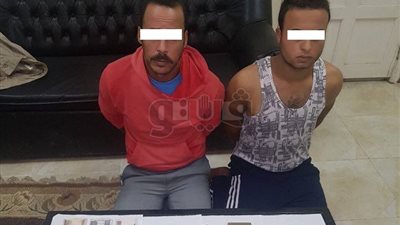 ضبط كيلو حشيش بحوزة شخصين بالإسماعيلية