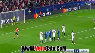 بالفيديو.. إشبيلية يفوز على ليستر سيتي 1/2 بدوري الأبطال