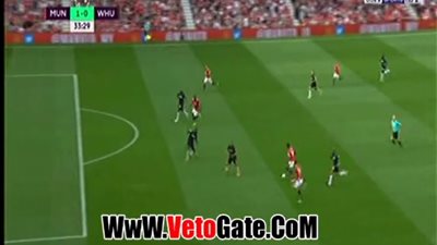 بالفيديو.. مانشستر يونايتد يتقدم بهدف على وست هام بالشوط الأول