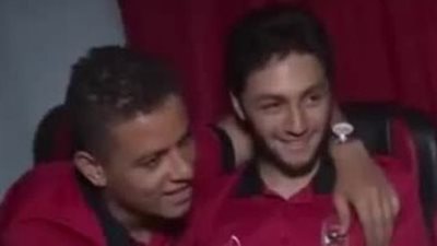 «سعد ونيدفيد» يواصلان التدريبات التأهيلية بالأهلي