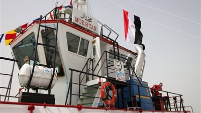 تفاصيل القاطرتين البحريتين «مختار» و«إبراهيم» بميناء دمياط (صور)