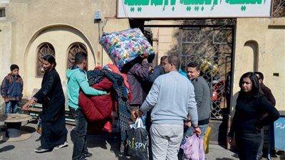 وقفة لنازحي العريش في المهندسين للتنديد بالأحداث الأخيرة