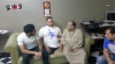 بالفيديو.. محمد صلاح يهنئ أهالي بسيون برمضان ويلتقي بطل البارالمبية