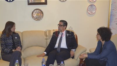 وزيرة الهجرة تلتقي ممثلي الاتحاد البرلماني الدولي