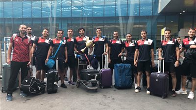 منتخب الشباب لكرة اليد يصل مطار القاهرة بعد حصد البطولة الأفريقية