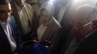 وزيرة الصحة تتفقد وحدة صحة بور فؤاد 2
