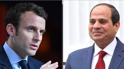 السيسي يبحث مع «ماكرون» زيادة الاستثمارات الفرنسية بمصر