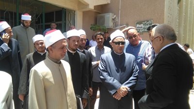 «شومان» و«عفيفي» يتفقدان «وعظ البحر الأحمر» لمناقشة برامجهم التوعوية